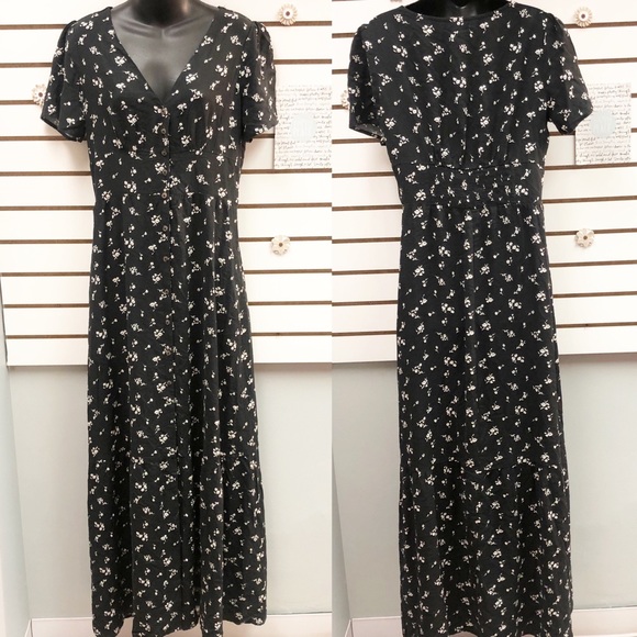 🔥3/$20 TEN SIXTY SHERMAN Button Down Floral Maxi - Picture 3 of 10